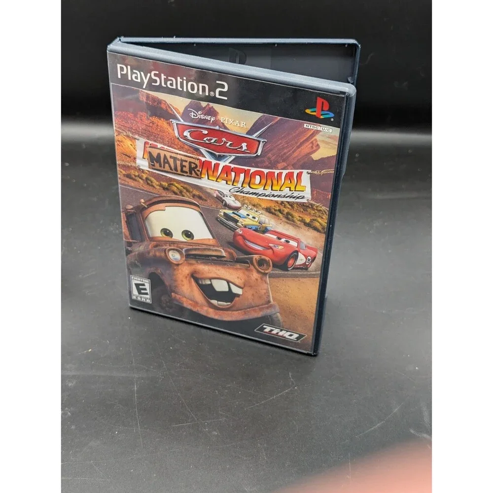 Cars Mater-National Championship Sony PlayStation 2 PS2 CIB Complete